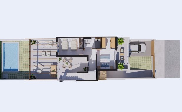 Obra nueva - Villa / Semi pareado - Los Alcazares