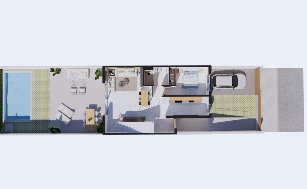 Obra nueva - Villa / Semi pareado - Los Alcazares